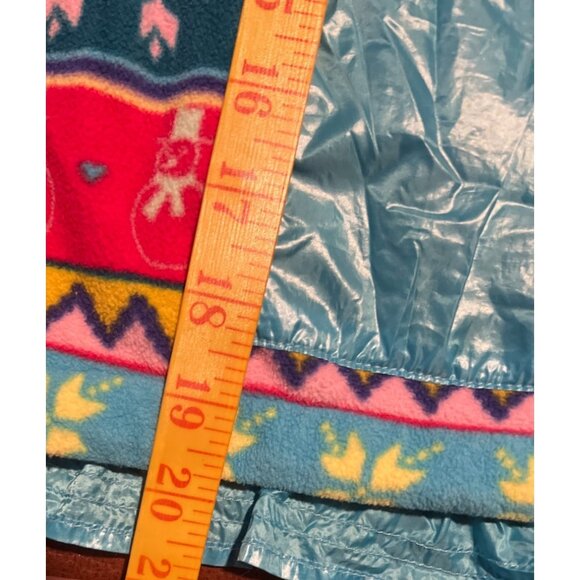 Obermeyer Alya Retro Ski Jacket Loud Geometric Fleece Lined Winter Coat XL - Picture 3 of 7